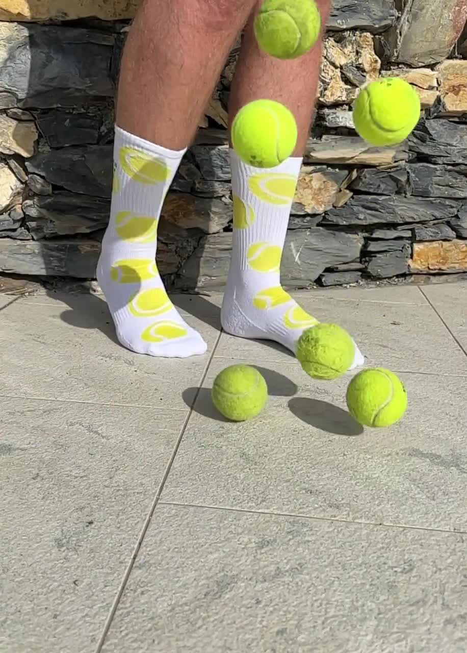 Calcetines deportivos de tenis bordados a medida para hombre. Hecho a  pedido en el Reino Unido. Crew Sport, Custom, Personalizado, Estilo retro,  Calcetines de gimnasio -  España