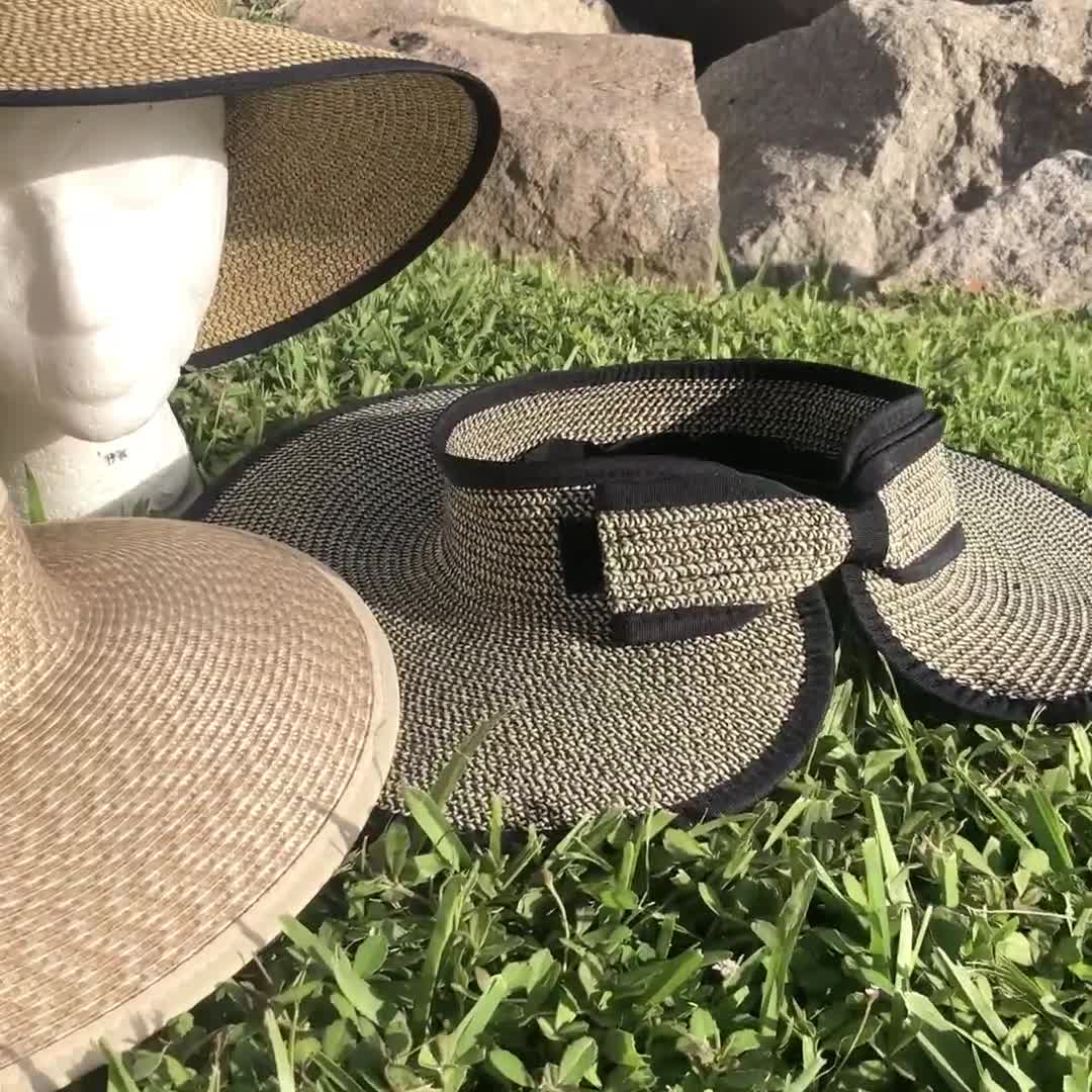 Straw Sun Hats for Men, Wide Brim Beach Sun Straw Hat UPF50+ with  Adjustable String for Outdoor Fishing, Natural, 7 1/4-7 1/2 : :  Clothing, Shoes & Accessories