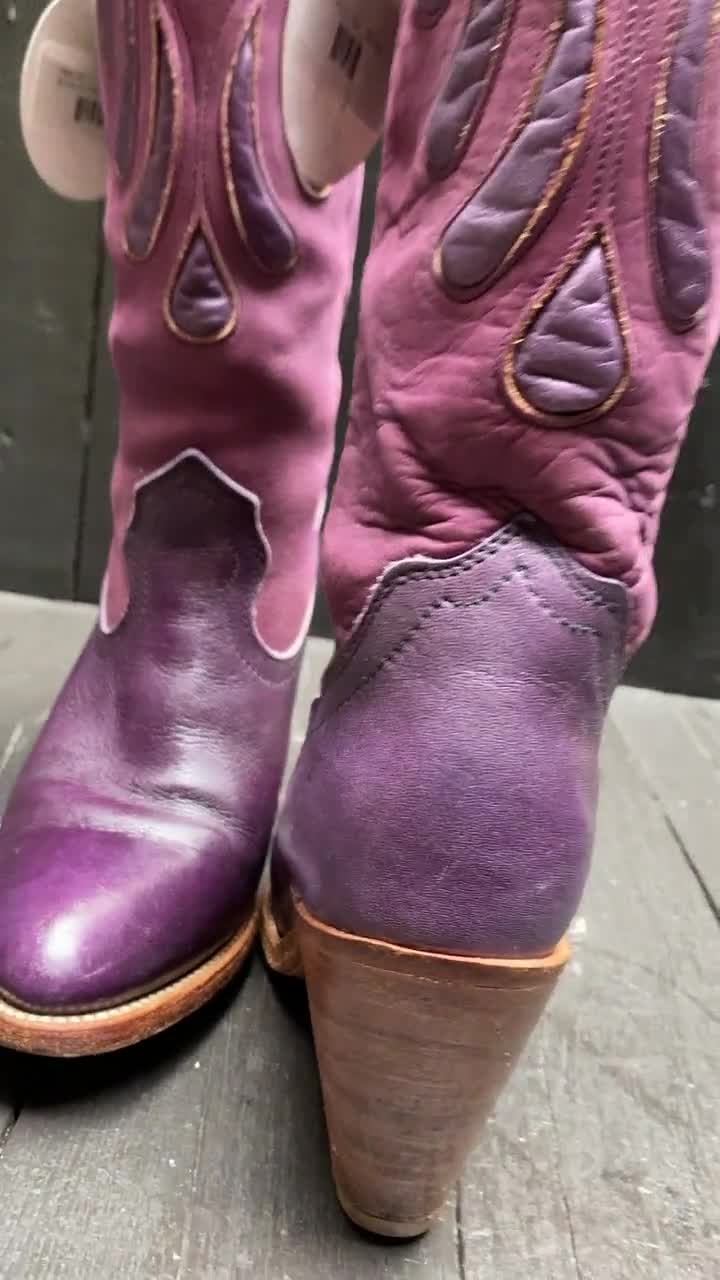 Frye sale lilac boots