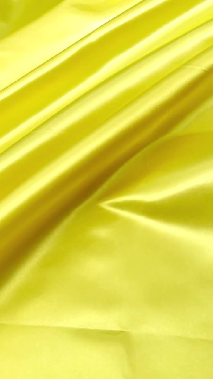 Yellow Duchesse Satin, Yellow Heavy Satin, Yellow Bridal Satin