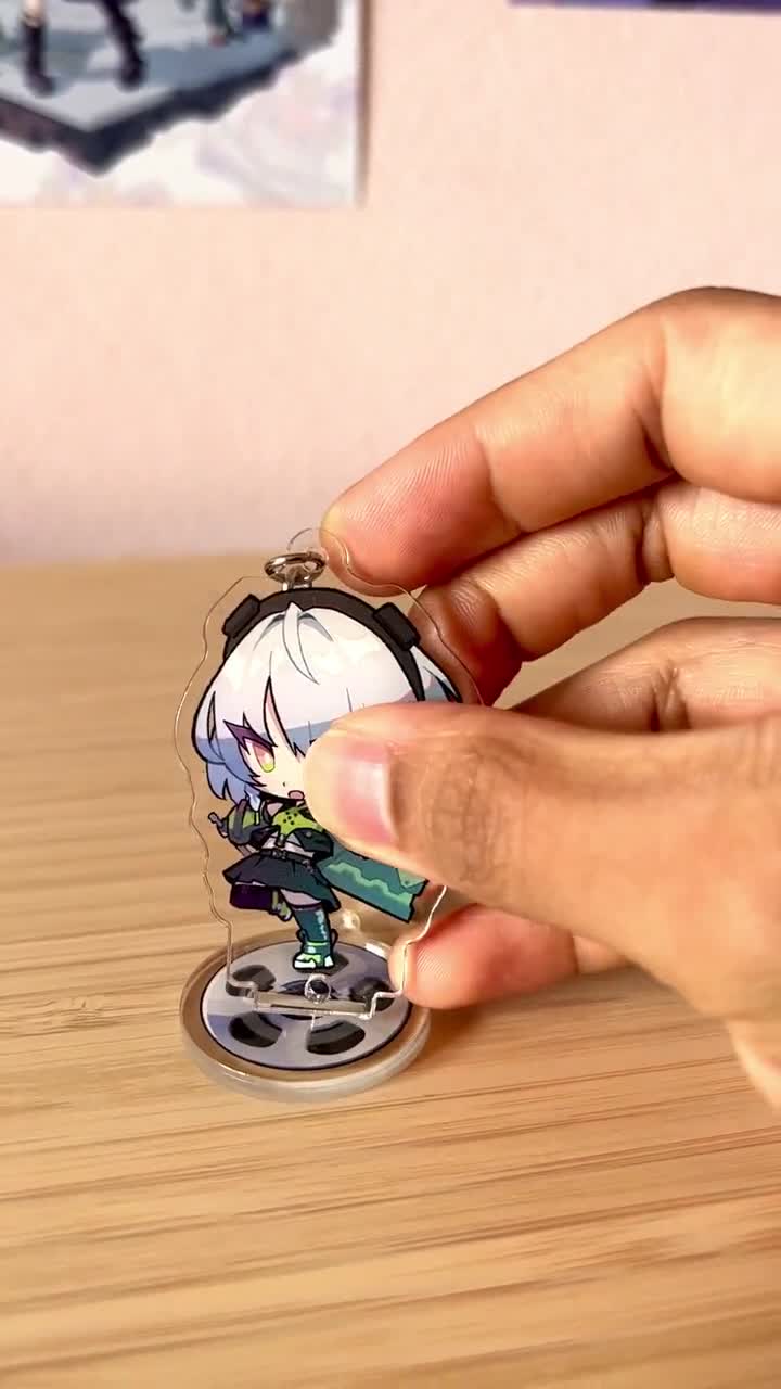 Zenless Zone Zero - Acrylic Charms - Billy Kid, Nicole, Anby