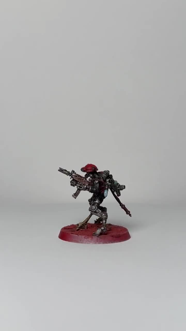 Painted Sicarian Infiltrators – Adeptus Mechanicus – Tabletop-Ready Miniatures (5 miniatures) video poster
