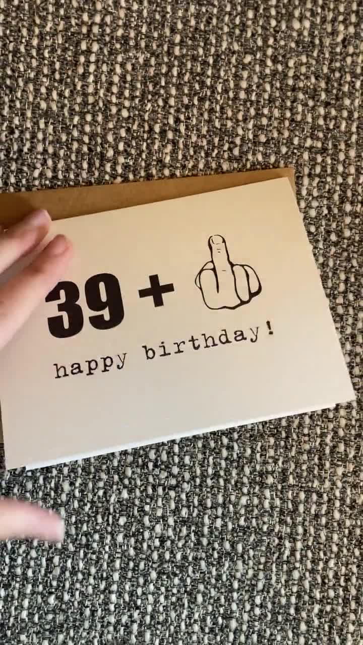 Cartes D'anniversaire Amusantes Pour Homme Et Femme – Années Jeunes – Carte D'anniversaire Pour Papa, Oncle, Fils, Fille, Cousine, Sœur, Maman, Tante, Frère, 145 Mm, Carte De Vœux