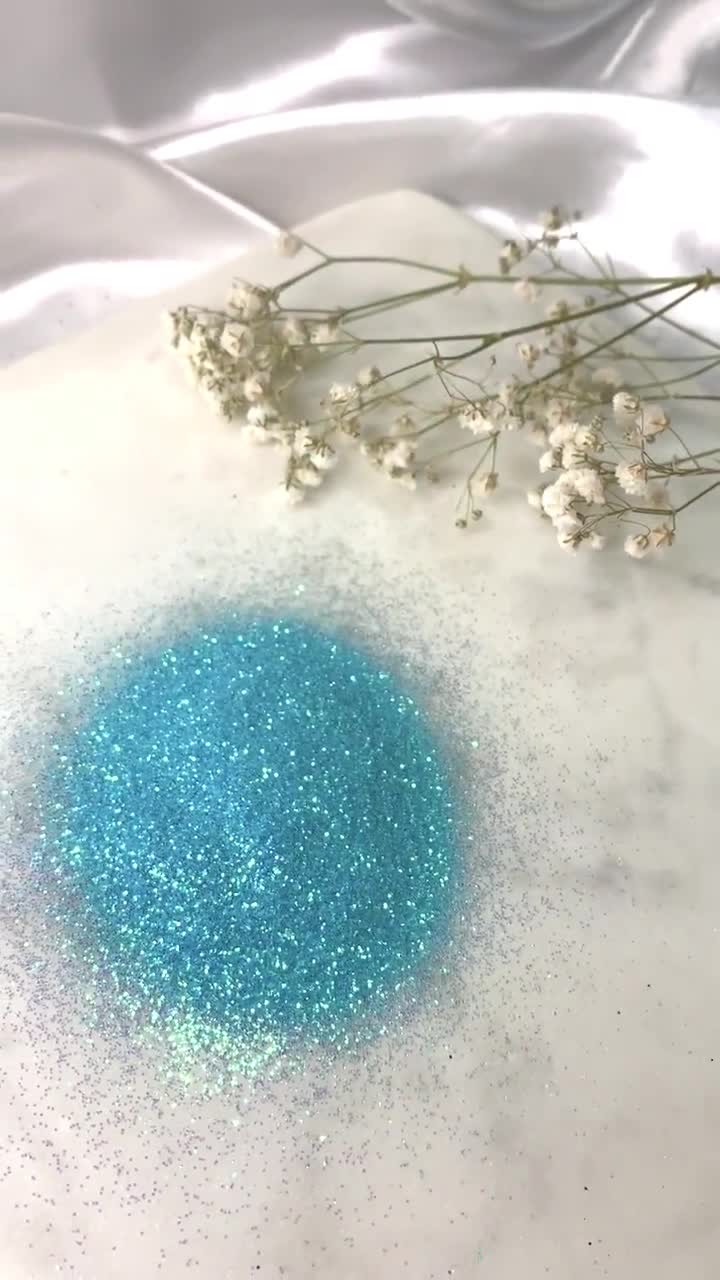 Arctic Blue Iridescent Chunky Glitter Choose Your Size Polyester, Nail  Glitter, Resin, Crafts 