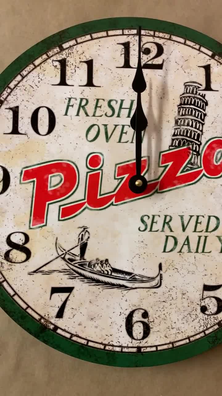 Papa's Pizzeria Clock for Sale by BalambShop