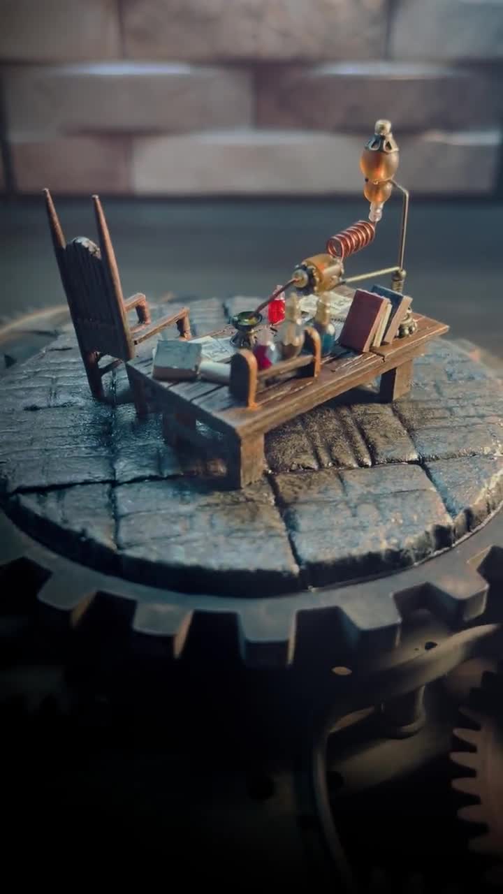 Monday Miniatures: The Alchemist | Caffeineforge