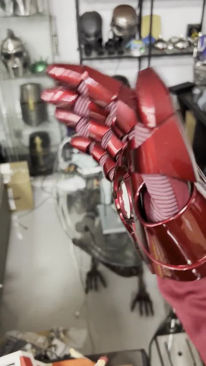 アイアンマン アイアンマン LED パームハンド ガントレット アーマー