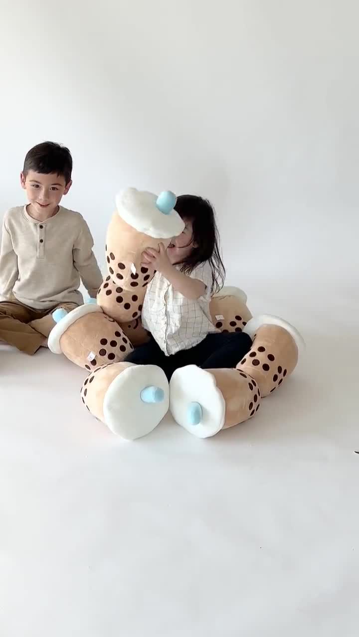 タピオカミルクティー、ソフトぬいぐるみ - Etsy 日本