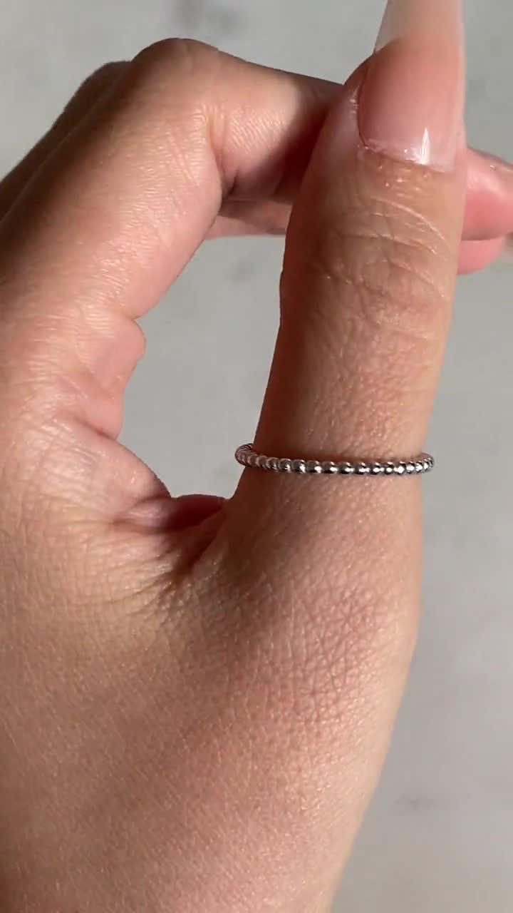 Eternal clouds stackable on sale ring