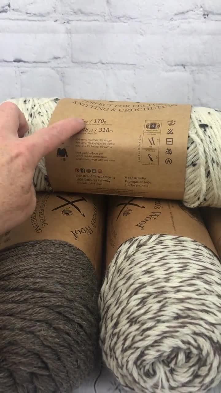 Lion Brand Fishermen's Wool Yarn