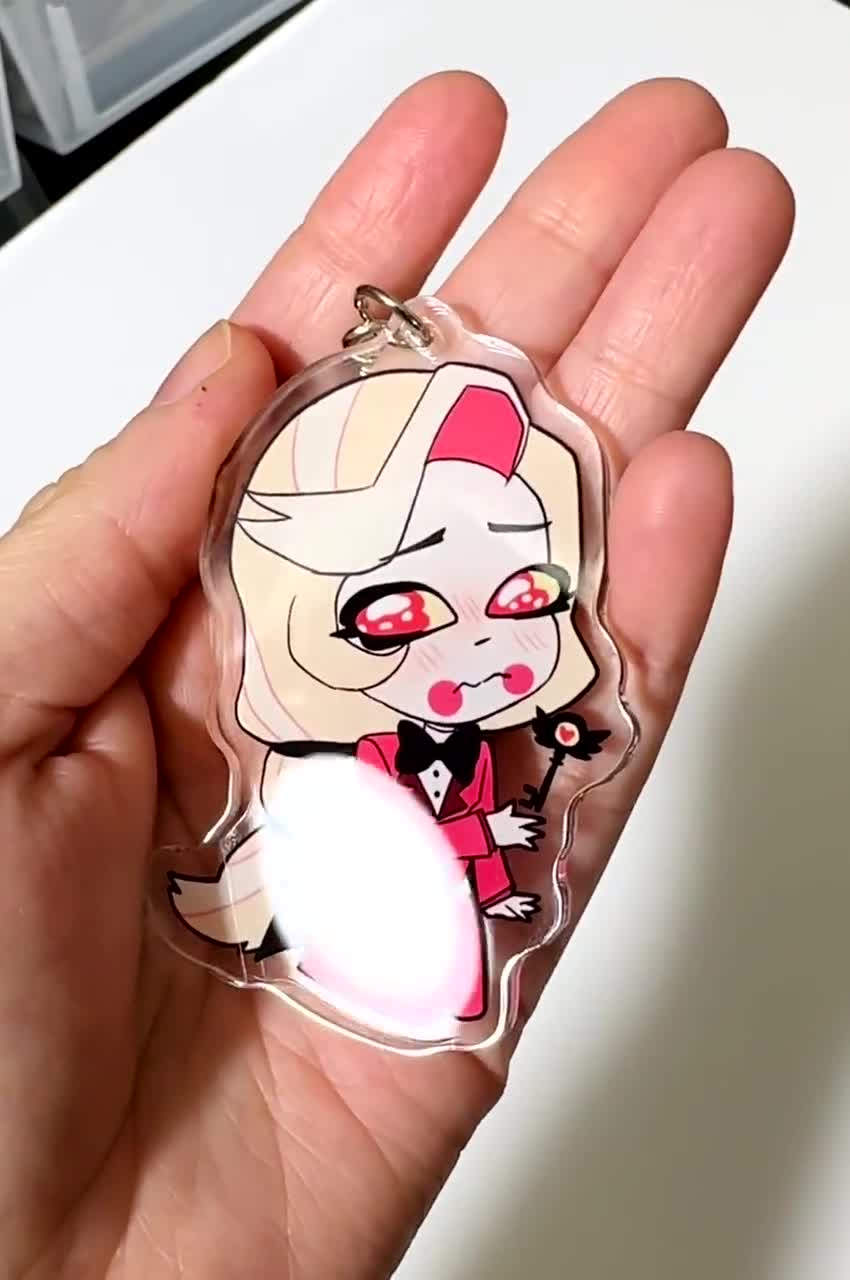 Charlie - Hazbin Hotel Keychain - Cute Chibi Charlie Charm - Etsy