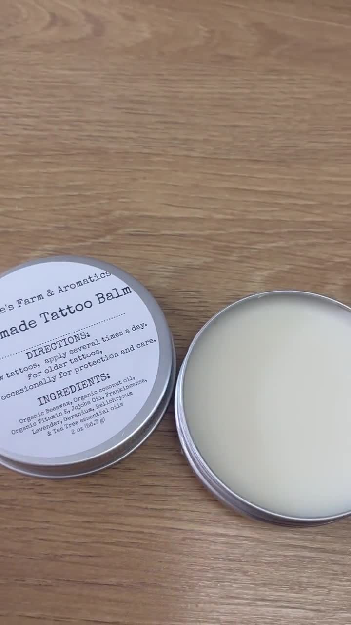 I found an all natural lotion for tattoos made by a local girl and I'm  wondering if you guys think the ingredients are okay to use? : r/tattoo