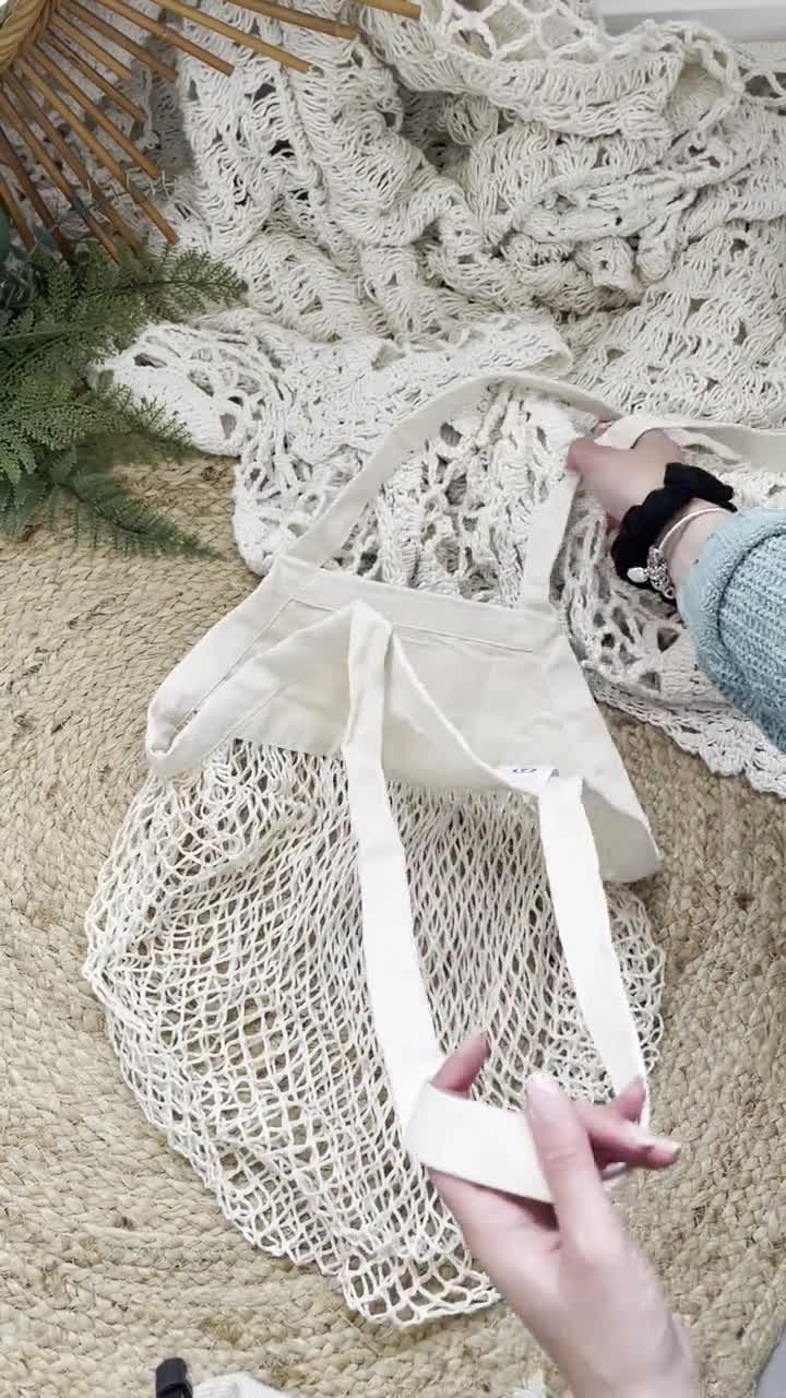 Shopping Net Bag - Customizable Organic Cotton Net Bag - All