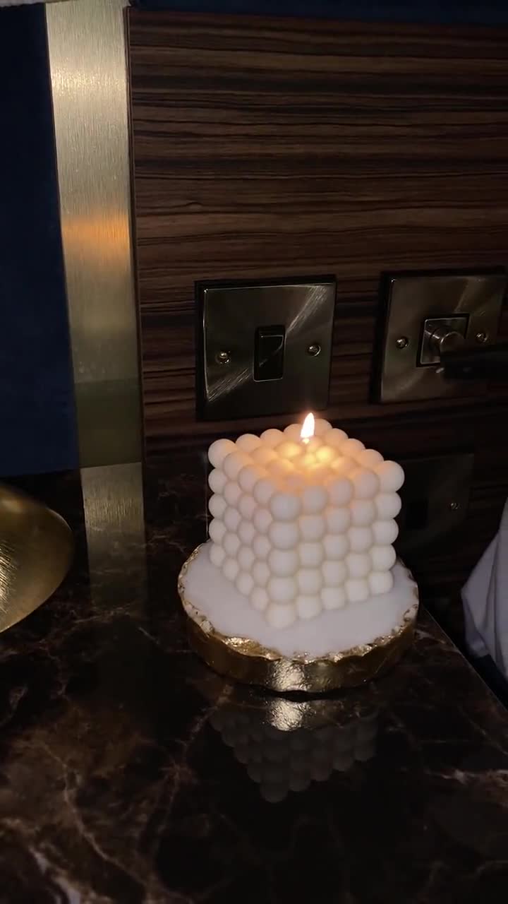 Big Cube Bubble Candle Home Decoration Aesthetic Home Decor Gift