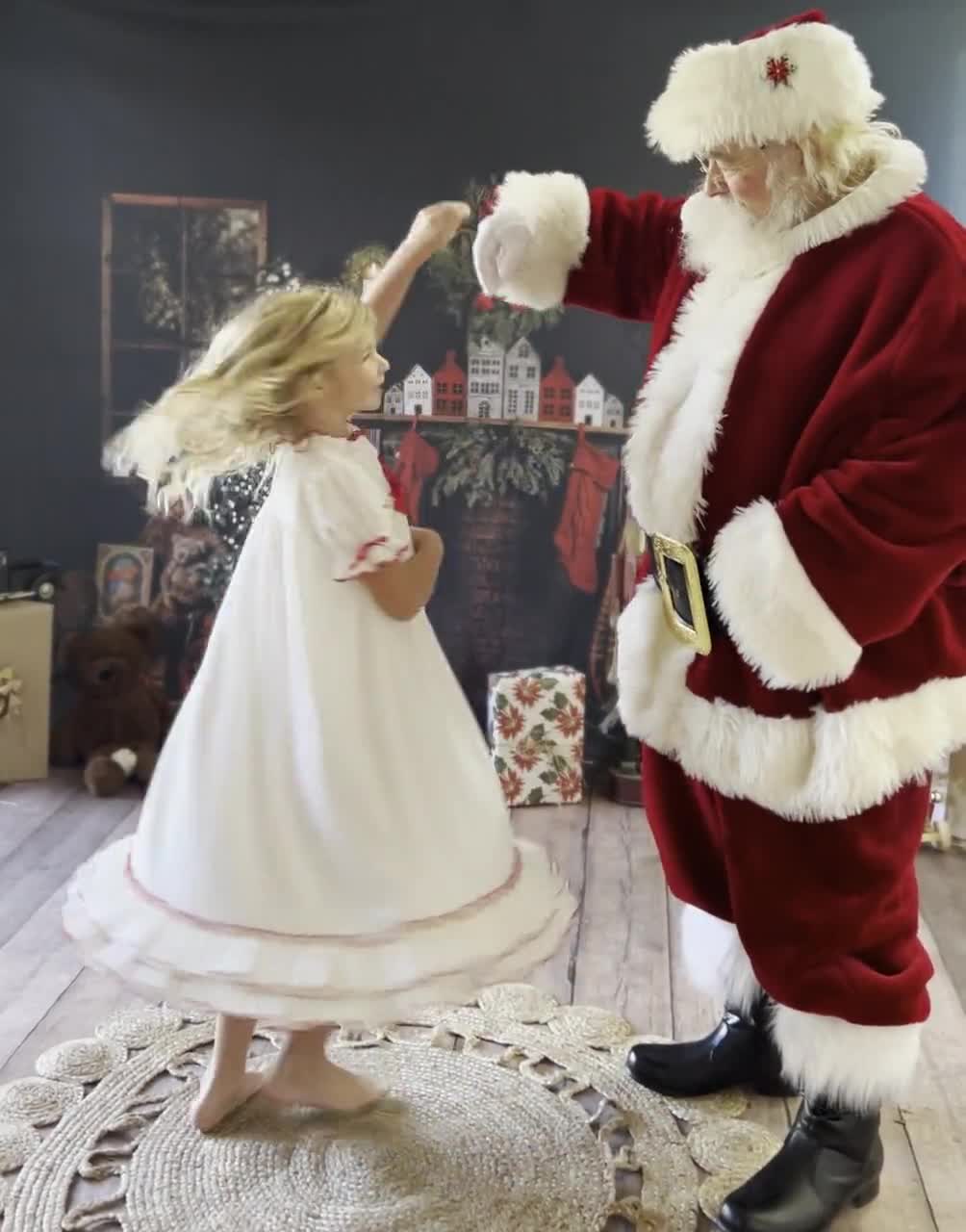 Pink Floral Clara Nutcracker Nightgown | Polar Express Vintage