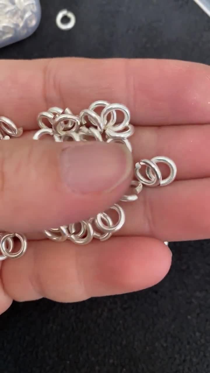 1.5mmx7mm シルバー ジャンプリング 925 シルバー - Etsy 日本