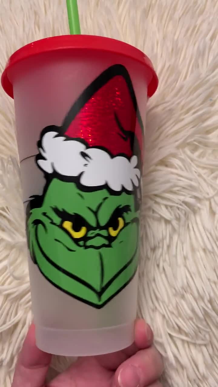 I'll Steal Christmas 24 OZ Cold Cup the Grinch Starbucks Cup Personalized  Cup 