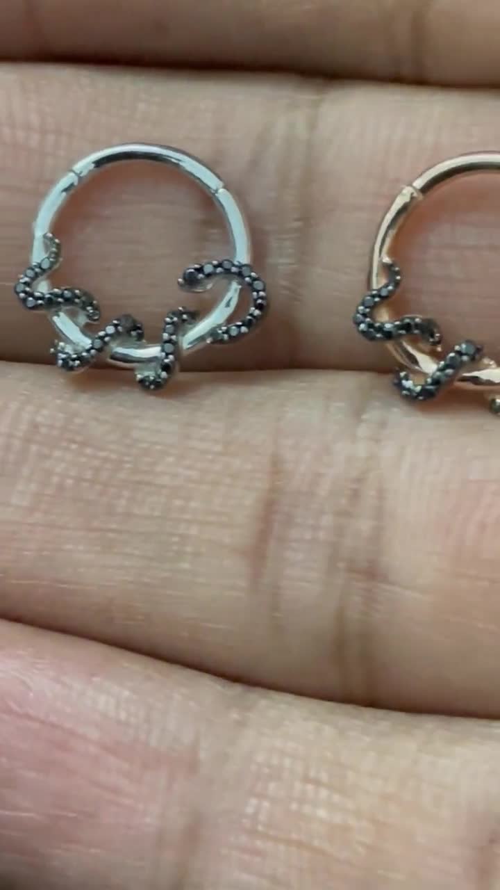 Snake Daith draufsteht Ring