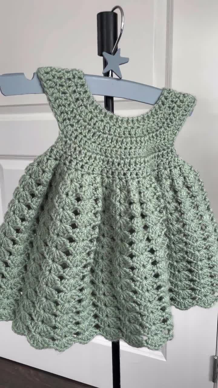 Crochet Baby Dress buy Madeline 2022 Edition!