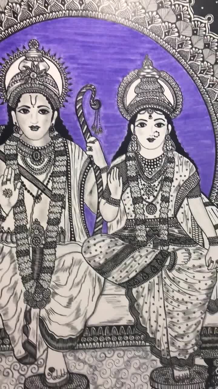 Lord Rama  Pencil Sketches  A MYTHOLOGY BLOG