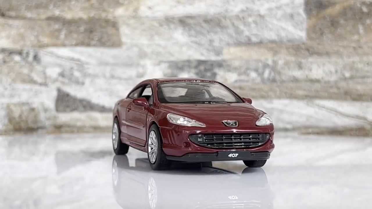 Peugeot 407 Coupe | Model Car | Diecast Car | 1/36 Scale Model Car