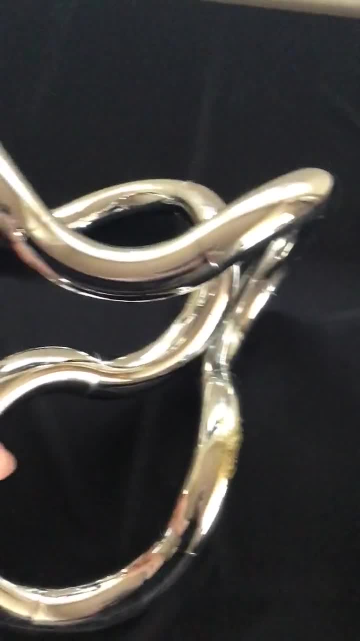 Original Vintage 1982 Chrome “tangle” Kinetic Sculpture by Richard