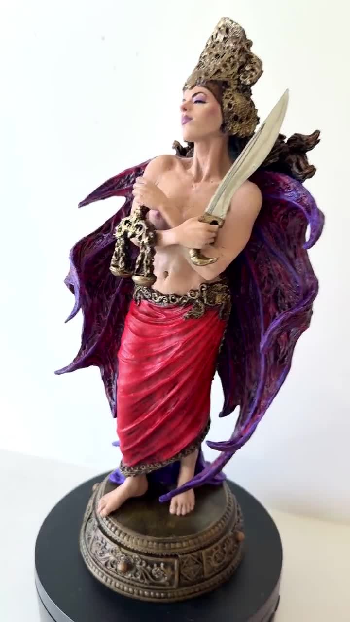 Nemesis/ Themis Statue: Goddess of Justice and Vengeance, Full