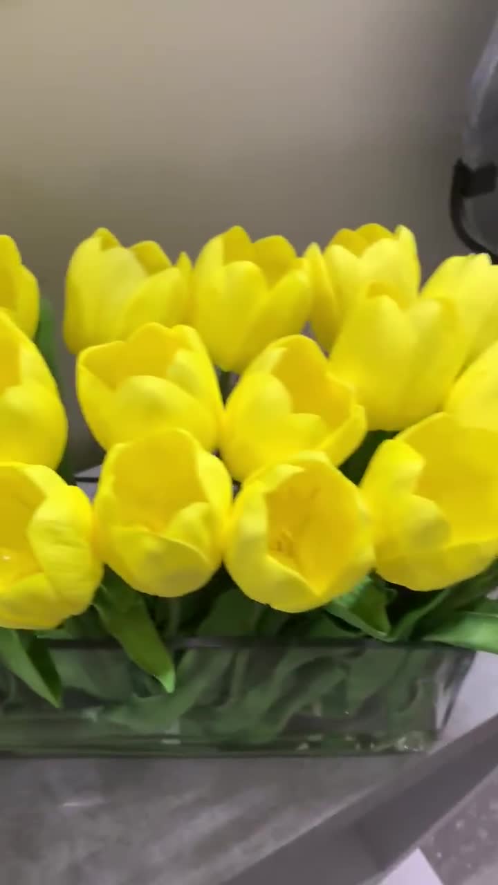 Fiori Decorativi Tulipani Finti Artificiali Realistici Realistici La  Decorazione Dellufficio Della Sala Da Pranzo Da 5,58 €