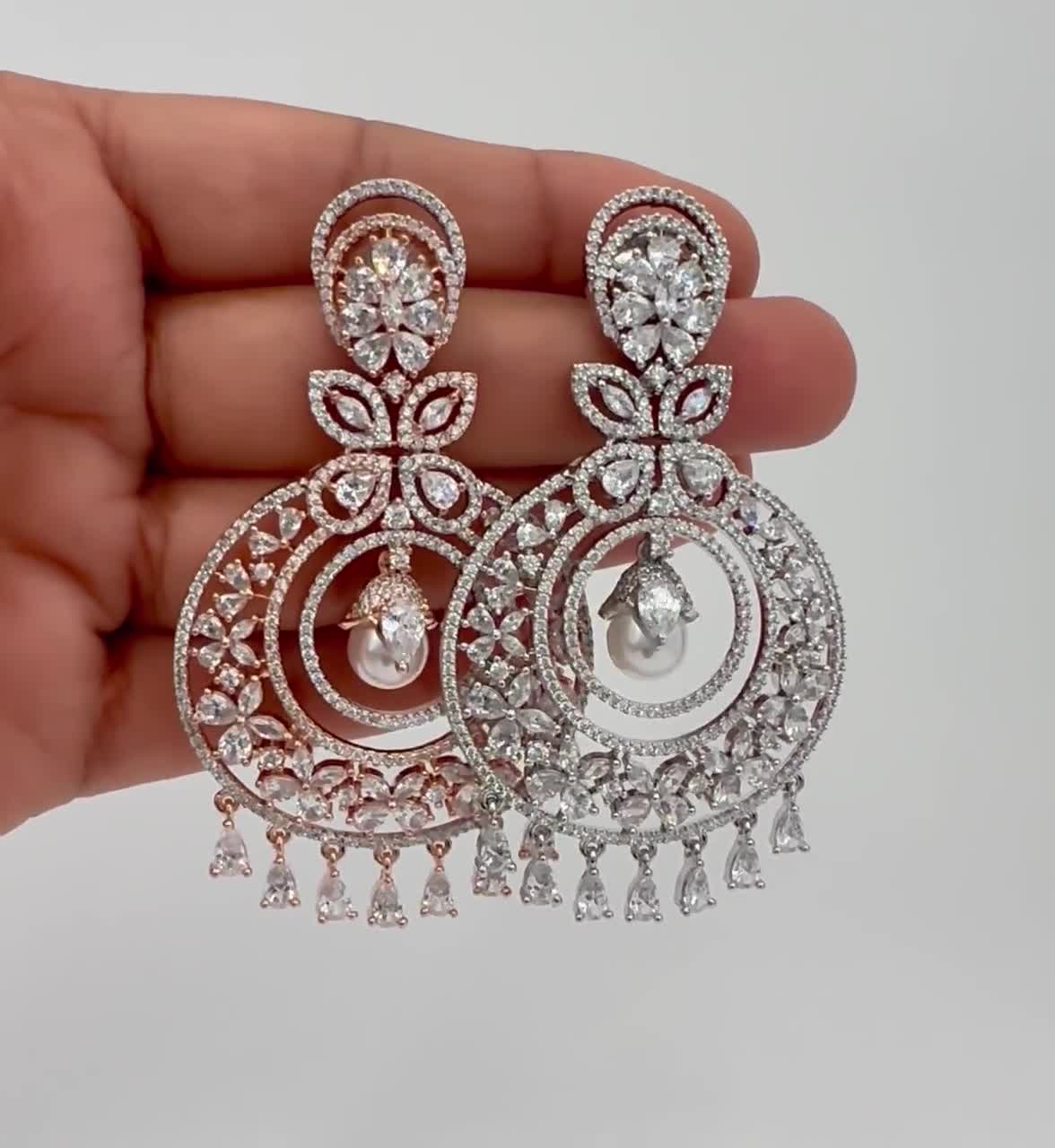 Flipkart.com - Buy ZEROKAATA Lightweight Bead Long Danglers Earrings for  Jeans Alloy Drops & Danglers Online at Best Prices in India