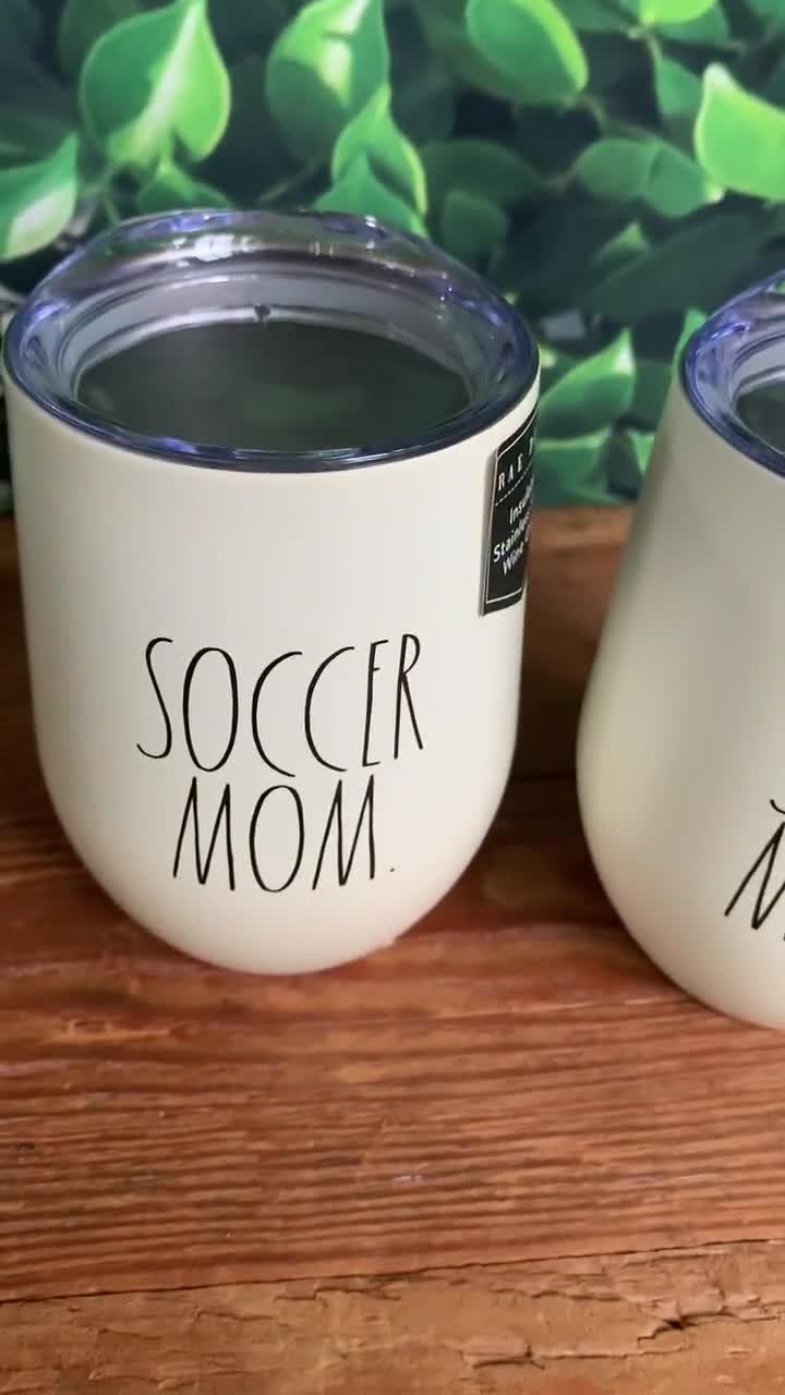 Soccer Mom's Starbucks Coffee or Wine Travel Tumbler 