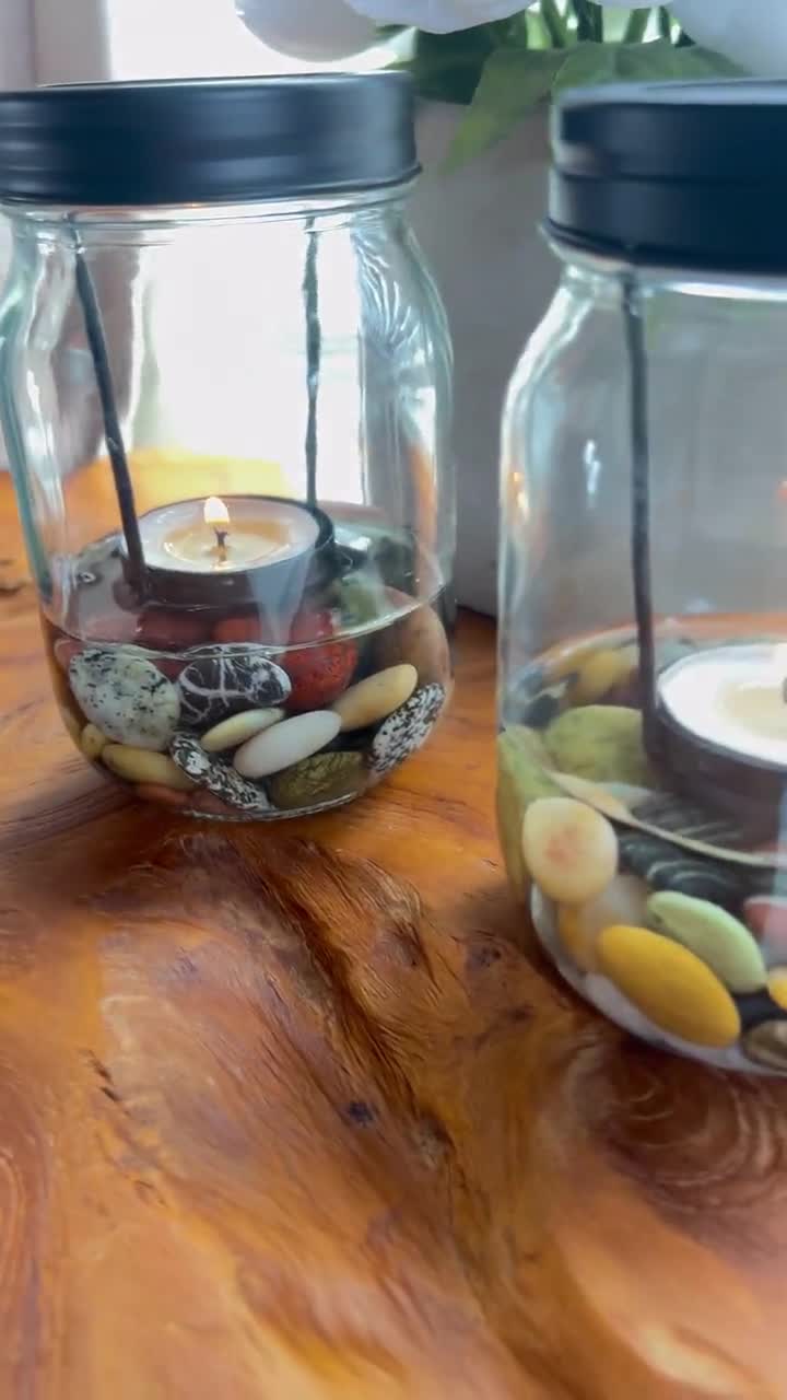 Beach in a Jar for Coastal Decorating