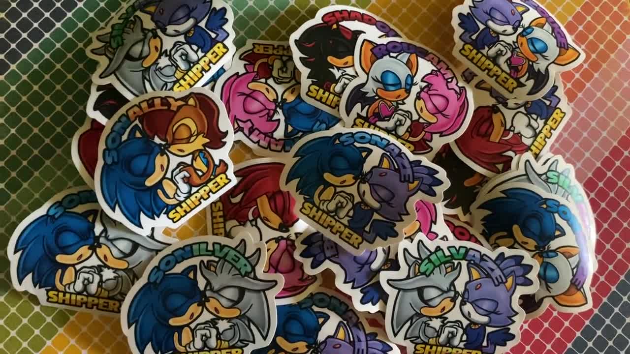 Sonamy OTP Ship Fanart Sticker for Sale by Zphal