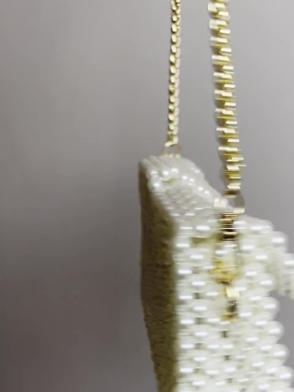 borsa jeans con perle - Donna - Borse - di L'angolo di Sara | su