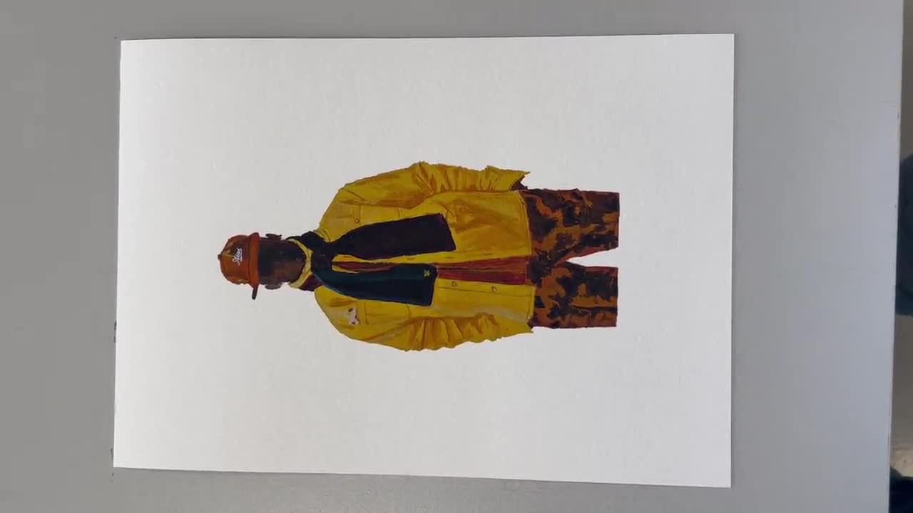 Aimé Leon Dore Figurative Art Print/poster by Alix - Streetwear