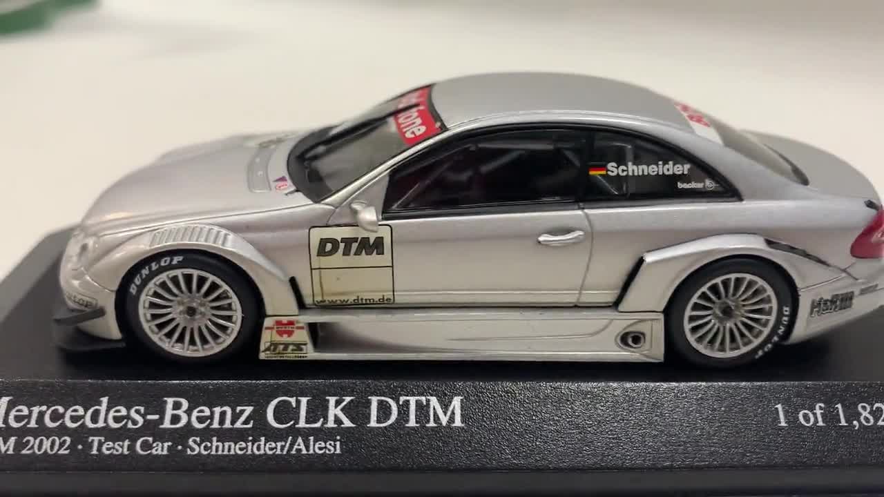 Minichamps 1:43 Mercedes Benz CLK Coupe-dtm 2002 Test Car