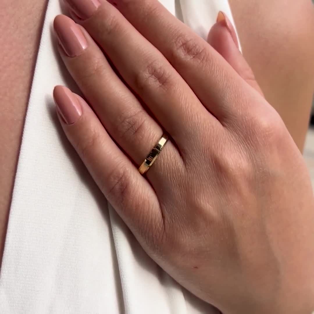 Joyas Anillos De Oro De 18 Quilates Para Hombres Anillo De C | Cuotas