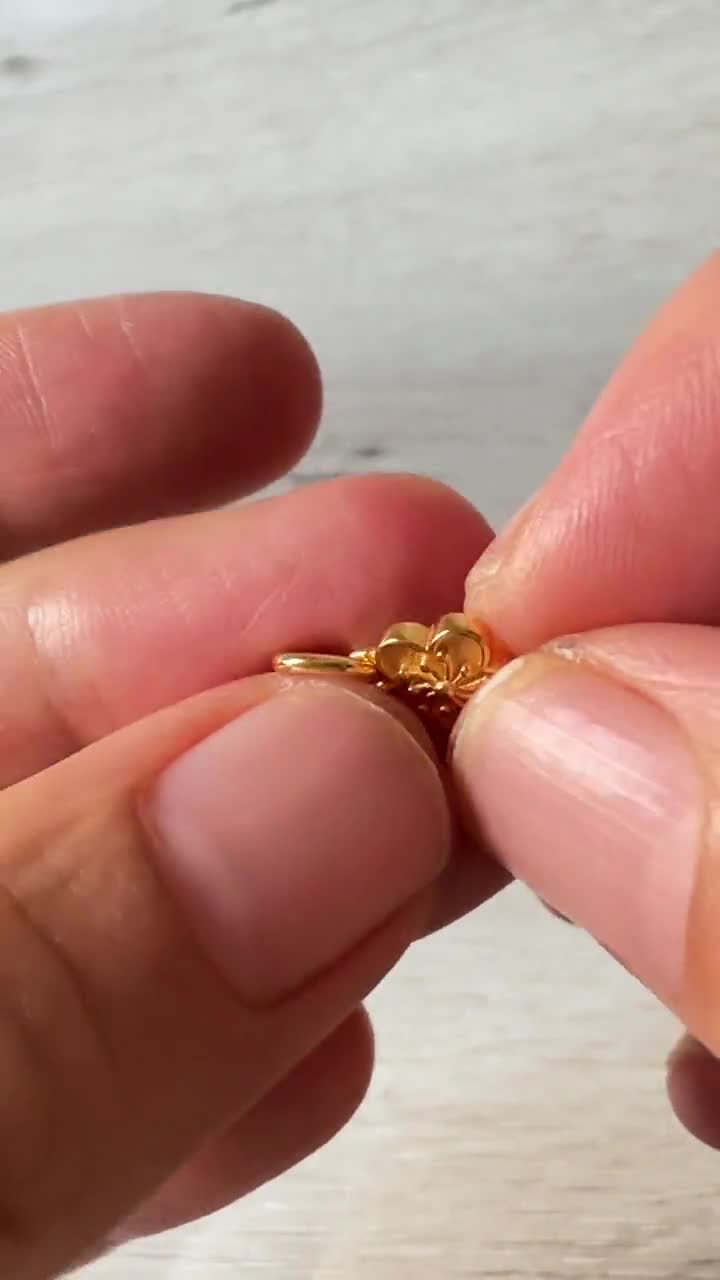 Ciondolo Da Giardinaggio In Argento 925 – Set Annaffiatoio E Vanga Con Girasole