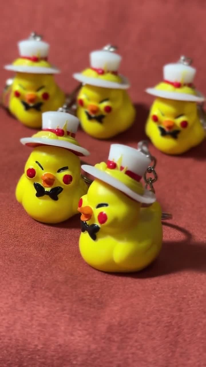 ファンアートキーホルダー ルシファー リトルダック ハズビン ホテル