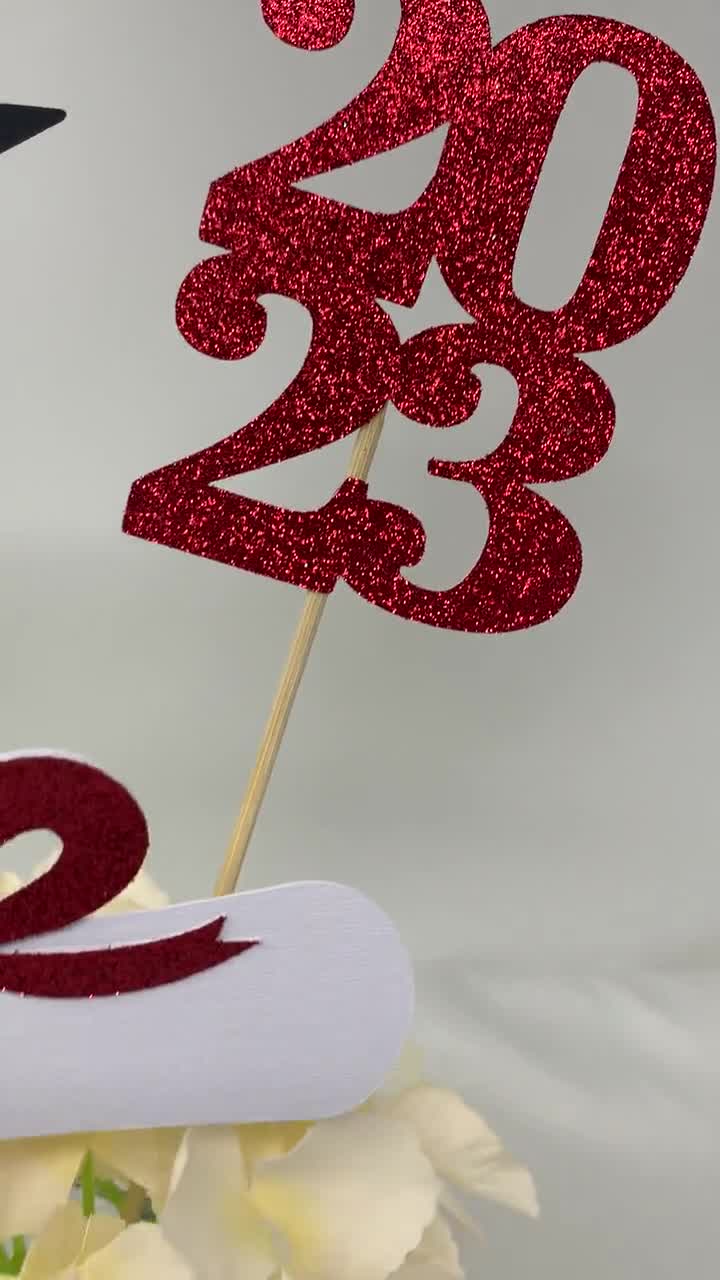 GLITTER, Graduation decorations 2024, Graduation Centerpieces