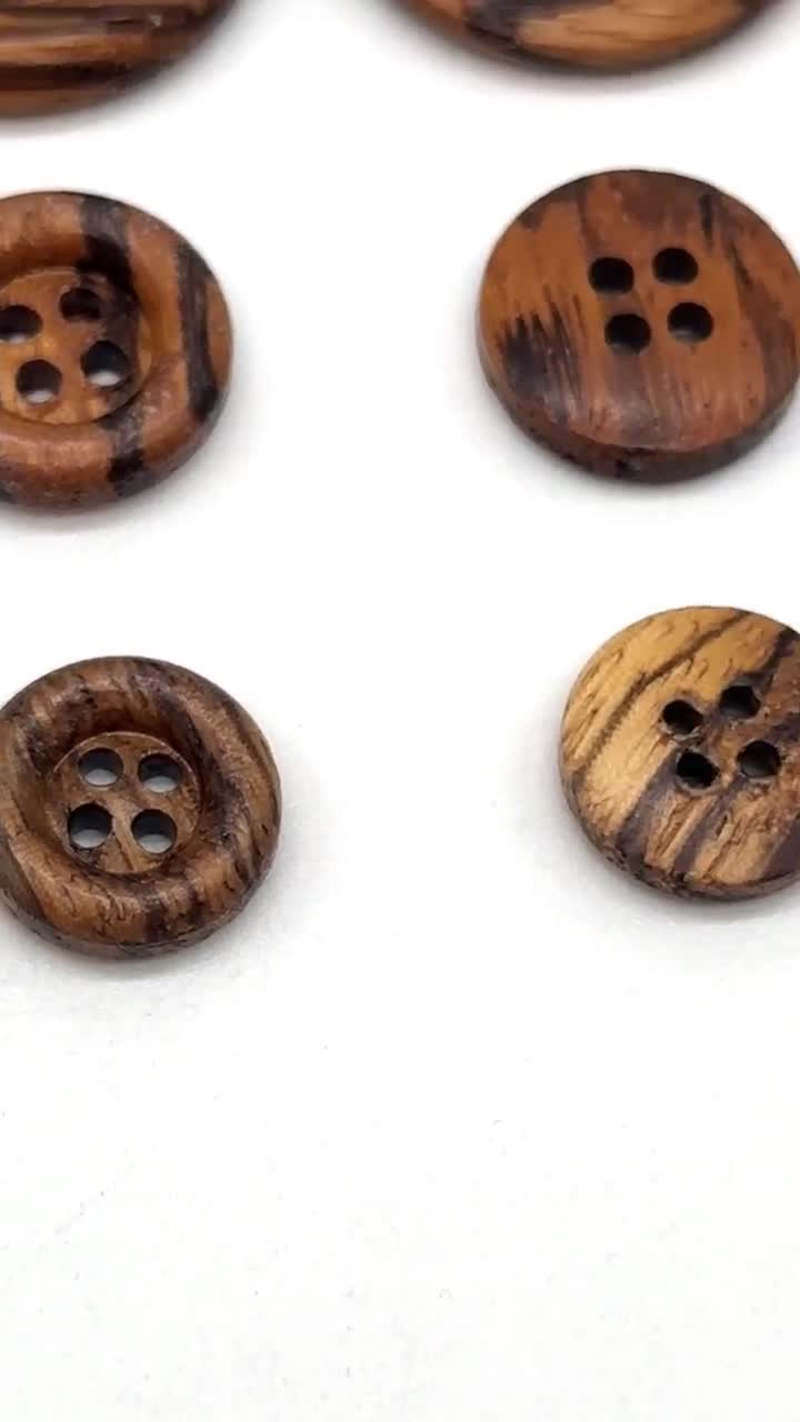 Healifty 200 bottoni in legno a stella bottoni decorativi abbellimenti 2 fori bottoni per cucire fai da te vestiti fai da te