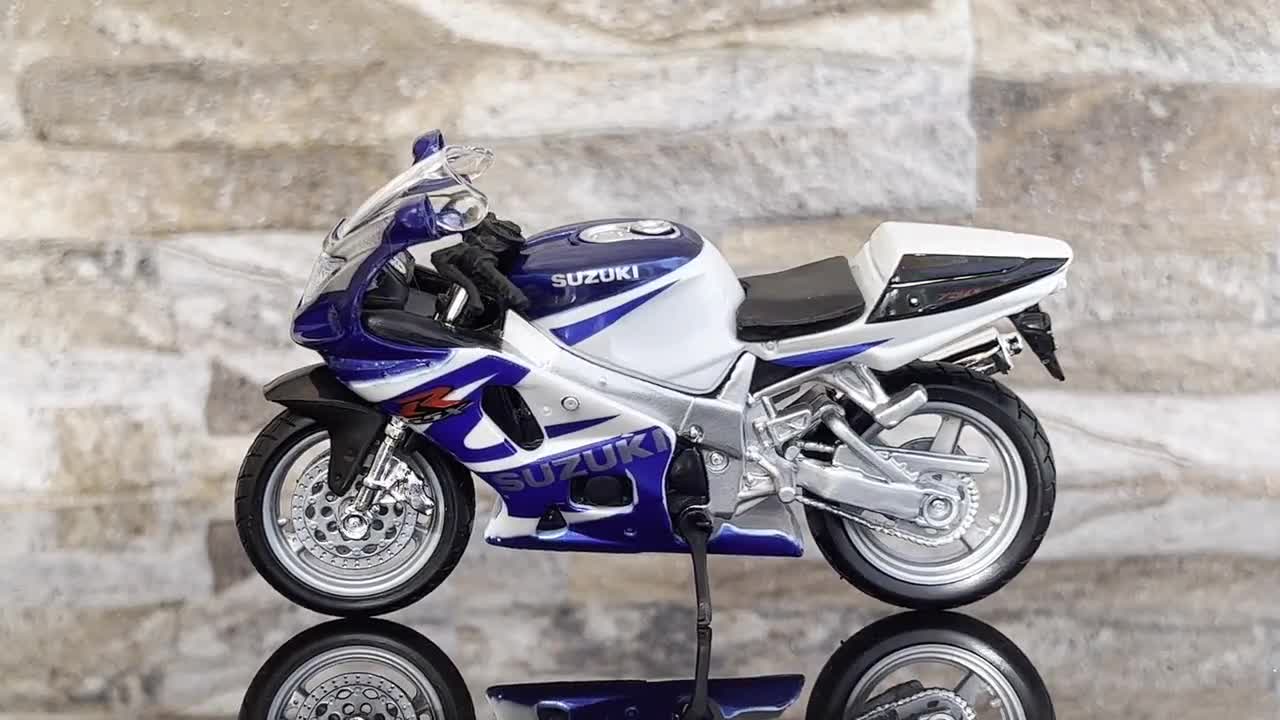 Jouet De Moto De Course Suzuki B-King Pour Enfants, Modèle En Métal Moulé Sous Pression, Véhicule L'inventaire, Collection 1:12, Cadeau Pour Enfants, Garçon, 1/12