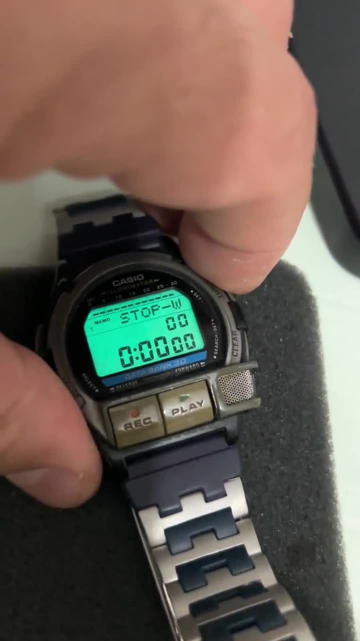 Vintage Casio Db-v30 Easy- Rec Databank 30 Second Voice