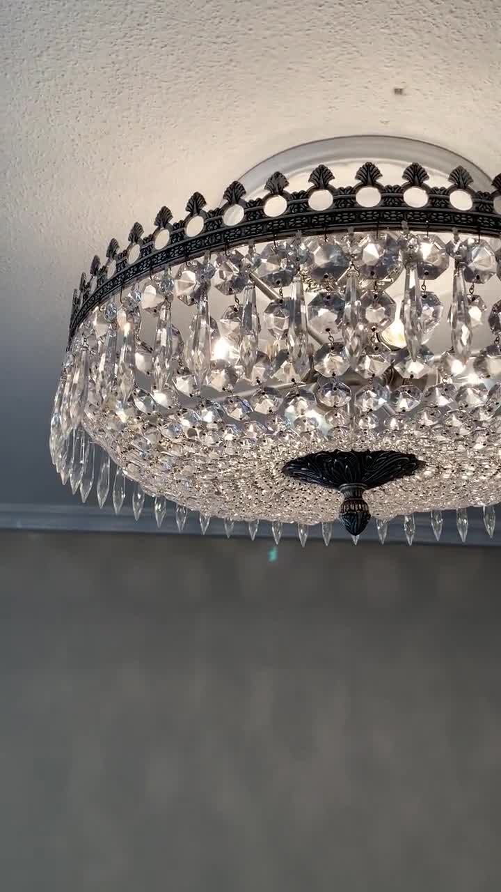 Pottery barn mia flush mount hotsell