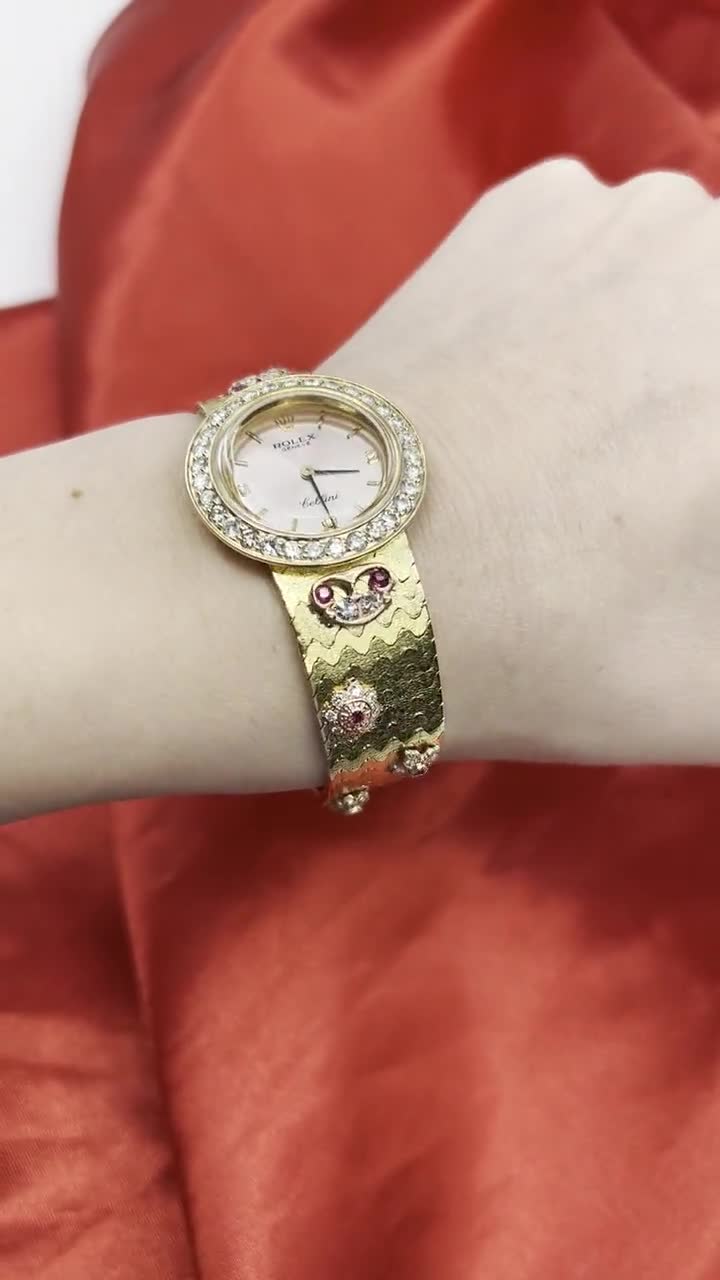 Lalitha jewellery gold on sale watch