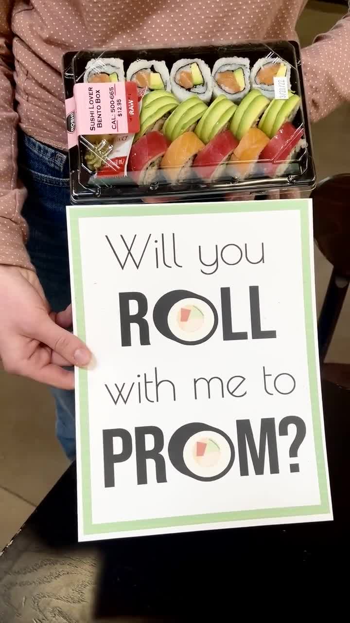 will you go to prom with me ideas