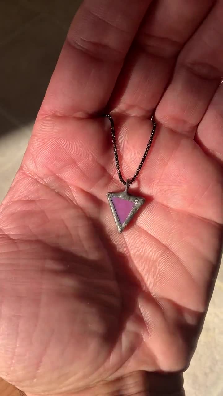 LGBT Rainbow Love Heart Necklace - 18K Gold Plated Pride Jewelry For Men & Women