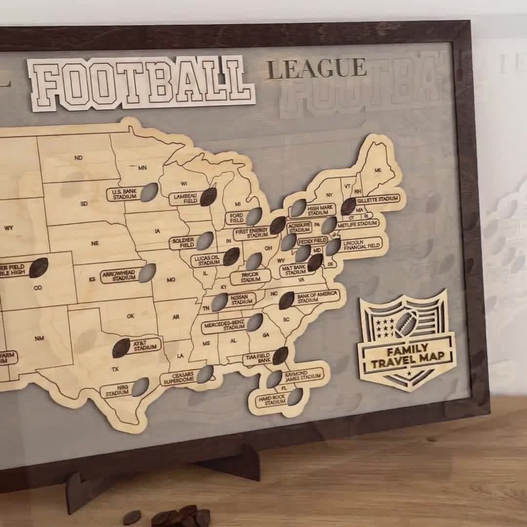 Football Stadium Map Poster for Sale by mhenderson95