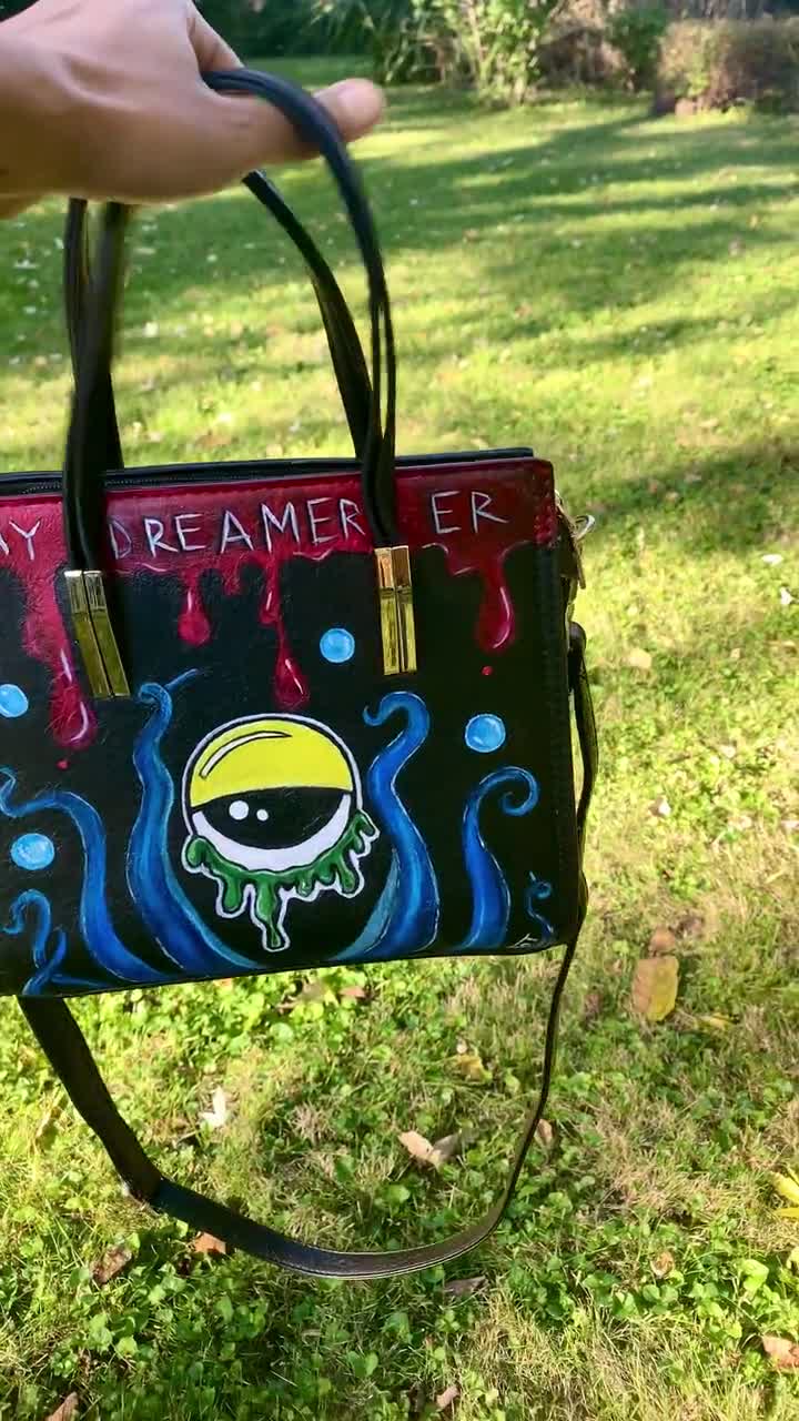 DAY DREAMER Hand painted purse