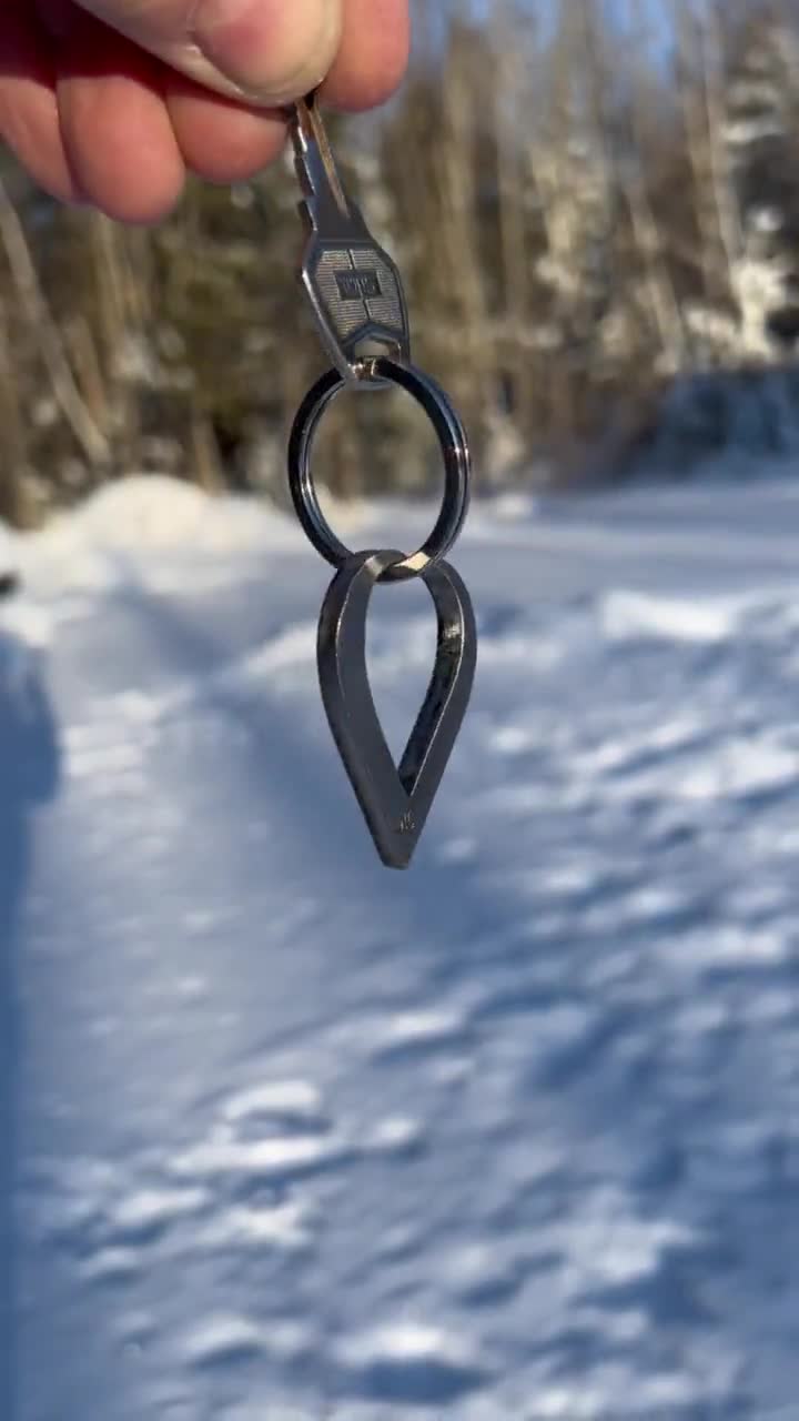Porte-clés Décapsuleur En Acier Pour 11e Anniversaire De Mariage Pour