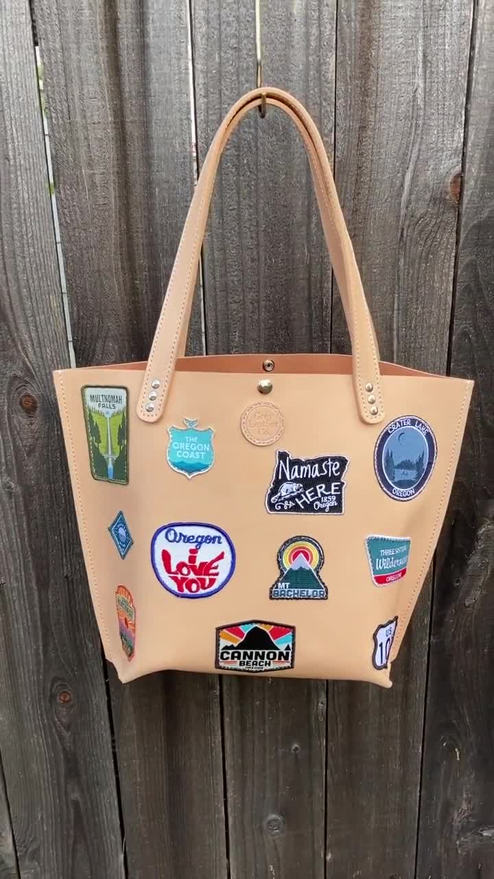 Tote Bag: Lake Superior embroidered patch